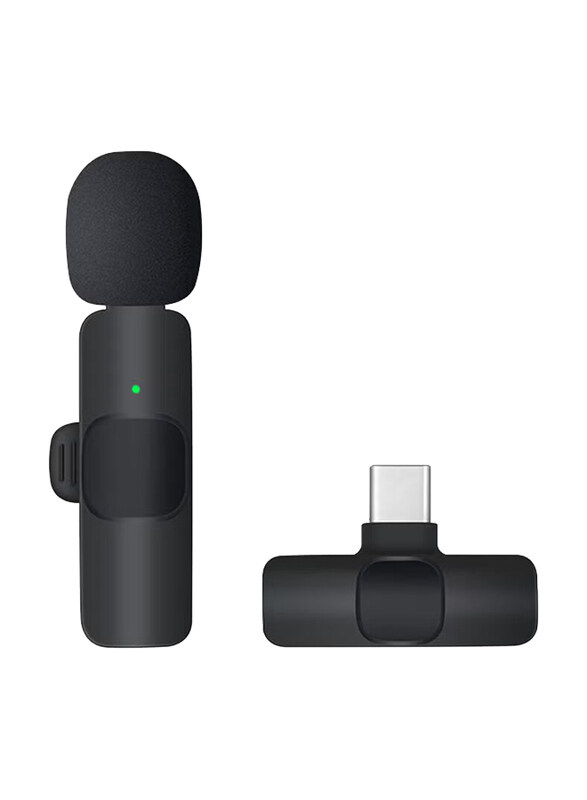 Generic 2.4 GHz Wireless Microphone Clip-on Lavalier Microphone Transmitter Receiver, V9834-V, Black
Generic 2.4 GHz Wireless Microphone Clip-on Lavalier Microphone Transmitter Receiver, V9834-V, Black
