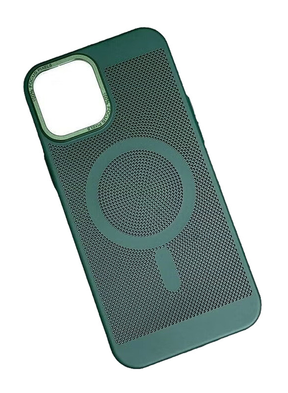 NA Mog Apple iPhone 14 Heat Dissipation Steel Mesh Magnetic Attraction Mobile Phone Case Cover with Shockproof Wireless Charging, Green
NA Mog Apple iPhone 14 Heat Dissipation Steel Mesh Magnetic Attraction Mobile Phone Case Cover with Shockproof Wireless Charging, Green