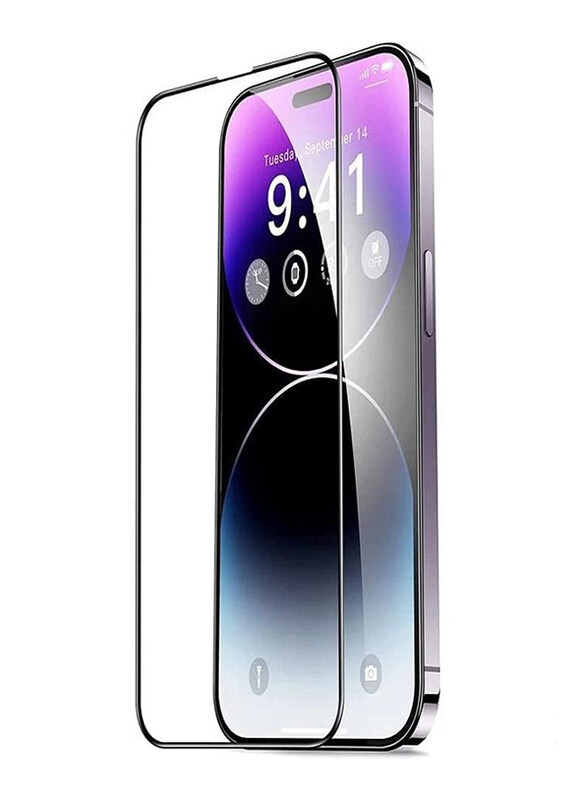 NA Mog Apple iPhone 14 Pro Max Clear HD Edge to Edge Full Coverage Anti-Scratch Tempered Glass Screen Protector, Clear
NA Mog Apple iPhone 14 Pro Max Clear HD Edge to Edge Full Coverage Anti-Scratch Tempered Glass Screen Protector, Clear