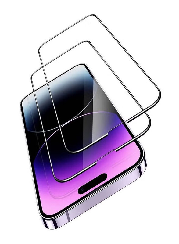NA Mog Apple iPhone 15 Pro Max Tempered Glass Screen Protector, 2 Pieces, Clear
NA Mog Apple iPhone 15 Pro Max Tempered Glass Screen Protector, 2 Pieces, Clear