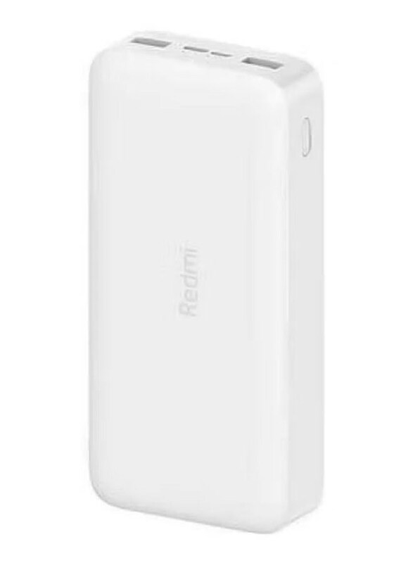 Xiaomi 20000mAh Portable Fast Charge Power Bank with USB Type-C and Micro-USB Input, White
Xiaomi 20000mAh Portable Fast Charge Power Bank with USB Type-C and Micro-USB Input, White