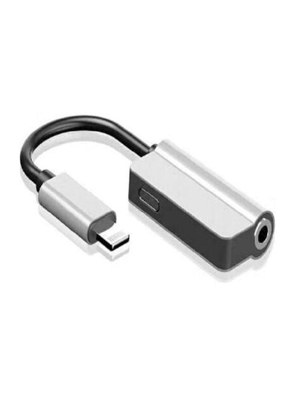 Generic 3.5 mm Jack Cable Adapter, Fast Charge Male Lightning to Female 3.5mm Earphone + Female Lightning Adapter AUX Splitter for Apple Flash, Black/Silver
Generic 3.5 mm Jack Cable Adapter, Fast Charge Male Lightning to Female 3.5mm Earphone + Female Lightning Adapter AUX Splitter for Apple Flash, Black/Silver
