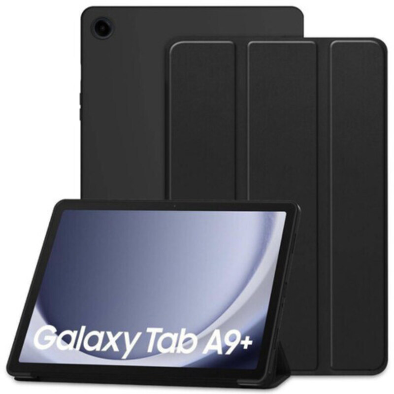 Generic Samsung Galaxy Tab A9+ / A9 Plus 11 Inch 2023 Soft TPU Tri-Fold Stand Protective Tablet Case Cover, Auto Wake/Sleep, Black
Generic Samsung Galaxy Tab A9+ / A9 Plus 11 Inch 2023 Soft TPU Tri-Fold Stand Protective Tablet Case Cover, Auto Wake/Sleep, Black