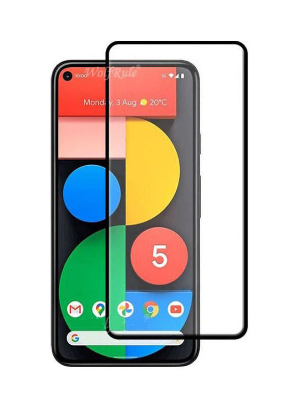 Generic Google Pixel 5 Full Glue HD Tempered Glass Screen Protector, Clear/Black
Generic Google Pixel 5 Full Glue HD Tempered Glass Screen Protector, Clear/Black