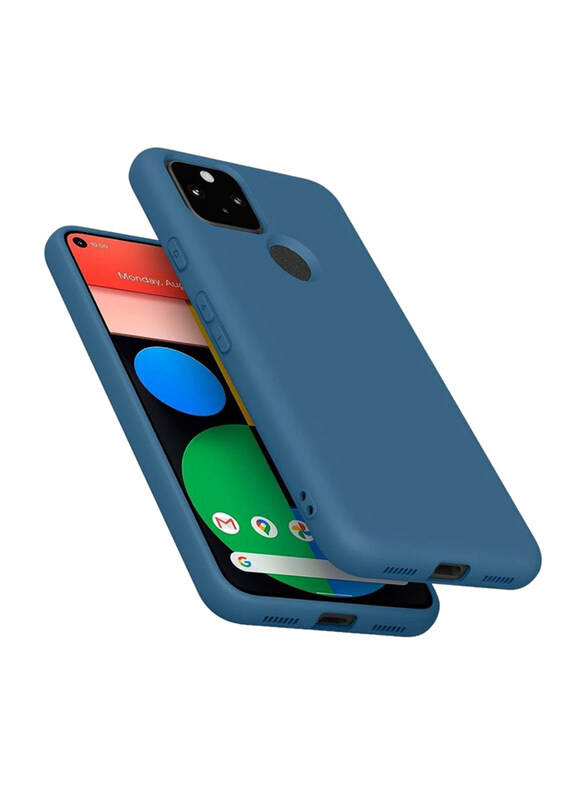 Zoomee Google Pixel 5 Protective Shockproof Soft Liquid Silicone Gel Rubber Bumper Mobile Phone Case Cover, Blue
Zoomee Google Pixel 5 Protective Shockproof Soft Liquid Silicone Gel Rubber Bumper Mobile Phone Case Cover, Blue