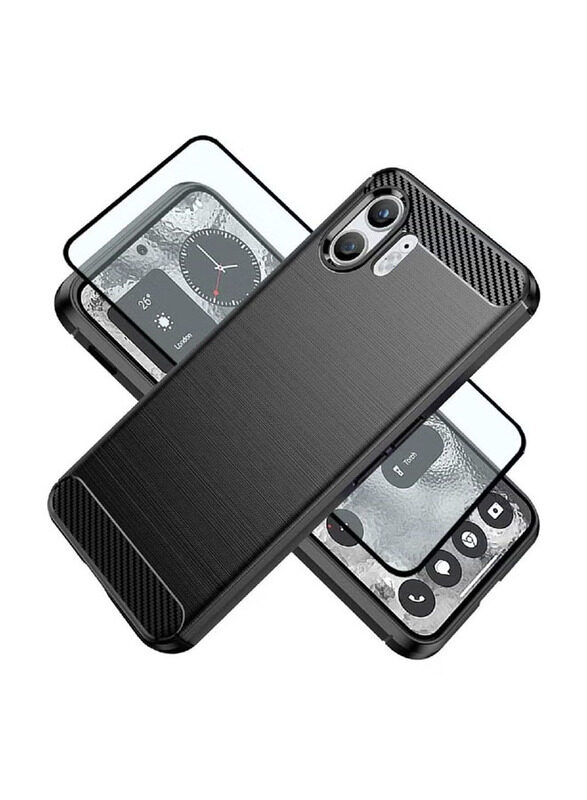 ZooMee (1+1) Protective Soft Flexible Slim Anti-Scratch Shockproof Mobile Phone Back Cover Case With Tempered Glass Screen Protector, Black
ZooMee (1+1) Protective Soft Flexible Slim Anti-Scratch Shockproof Mobile Phone Back Cover Case With Tempered Glass Screen Protector, Black