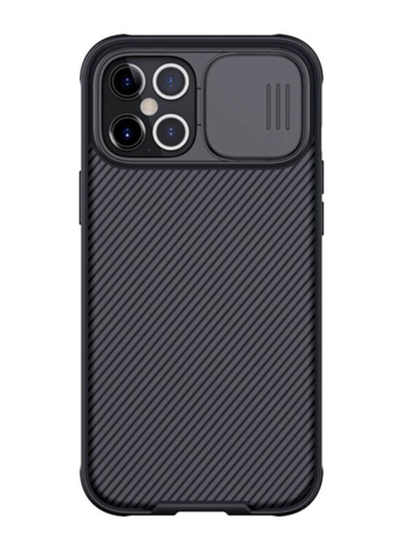 Nillkin Apple iPhone 12 Pro Max Hard CamShield Mobile Phone Case Cover with Camera Slide Protective Cover, Black
Nillkin Apple iPhone 12 Pro Max Hard CamShield Mobile Phone Case Cover with Camera Slide Protective Cover, Black