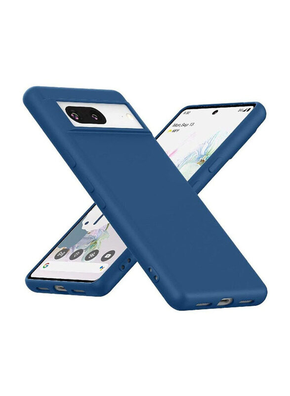 Zoomee Google Pixel 7 Protective Shockproof Soft Liquid Matte Silicone Gel Rubber Mobile Phone Back Case Cover, Blue
Zoomee Google Pixel 7 Protective Shockproof Soft Liquid Matte Silicone Gel Rubber Mobile Phone Back Case Cover, Blue