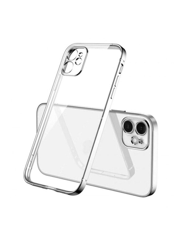 Generic Apple iPhone 12/12 Pro Camera Protection Anti-Drop Back Mobile Phone Case Cover with Matte Translucent Shell & Aluminium Alloy Frame, Silver
Generic Apple iPhone 12/12 Pro Camera Protection Anti-Drop Back Mobile Phone Case Cover with Matte Translucent Shell & Aluminium Alloy Frame, Silver