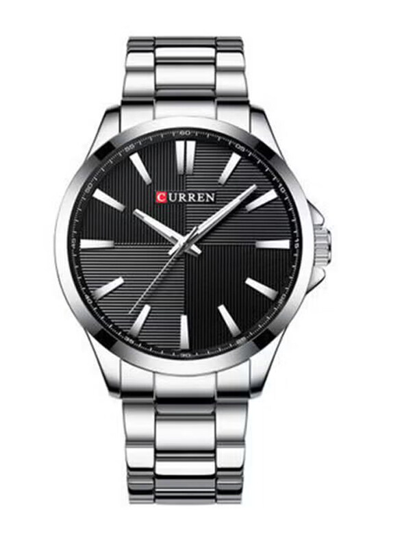 Curren Analog Wrist Watch for Men with Stainless Steel Band, Water Resistant, 8322, Silver-Black
Curren Analog Wrist Watch for Men with Stainless Steel Band, Water Resistant, 8322, Silver-Black