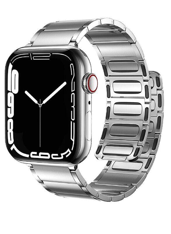 Hyx Bluetooth Call Magnetic Stainless Steel Men Sports Fitness Tracker IP67 Waterproof Smartwatch For IOS Android - Silver/Silver
Hyx Bluetooth Call Magnetic Stainless Steel Men Sports Fitness Tracker IP67 Waterproof Smartwatch For IOS Android - Silver/Silver