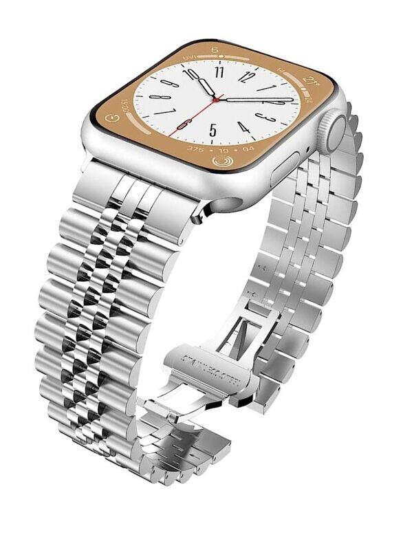 Hyx Bluetooth Call Stainless Steel Men Sports Fitness Tracker IP67 Waterproof Smartwatch For IOS Android - Silver/Silver
Hyx Bluetooth Call Stainless Steel Men Sports Fitness Tracker IP67 Waterproof Smartwatch For IOS Android - Silver/Silver