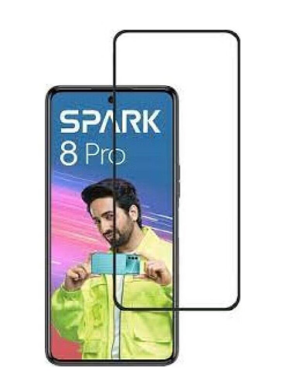 Generic Tecno Spark 8 Pro Edge To Edge Mobile Phone Tempered Glass Screen Protector, Clear
Generic Tecno Spark 8 Pro Edge To Edge Mobile Phone Tempered Glass Screen Protector, Clear
