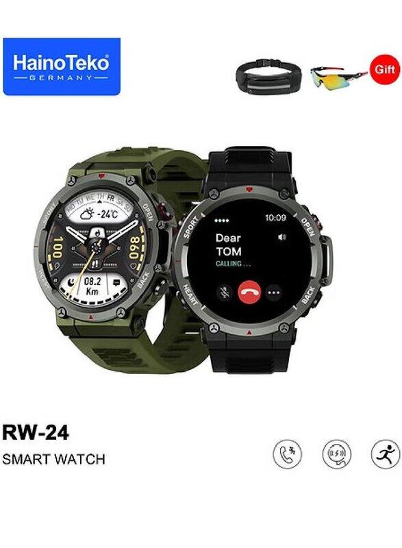 Haino Teko Germany RW-24 New Bluetooth Calling IP68 Waterproof Smartwatch, Green
Haino Teko Germany RW-24 New Bluetooth Calling IP68 Waterproof Smartwatch, Green