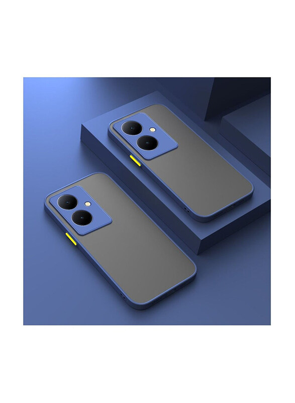 Zoomee Vivo V29 Lite Protective Shockproof Matte Anti-Scratch Mobile Phone Back Case Cover, Blue
Zoomee Vivo V29 Lite Protective Shockproof Matte Anti-Scratch Mobile Phone Back Case Cover, Blue