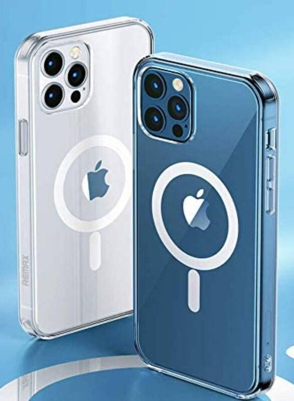 Generic Apple iPhone 12 Transparent Silicone Mobile Phone Case Cover with Magnetic Charging & MagSafe, Clear
Generic Apple iPhone 12 Transparent Silicone Mobile Phone Case Cover with Magnetic Charging & MagSafe, Clear
