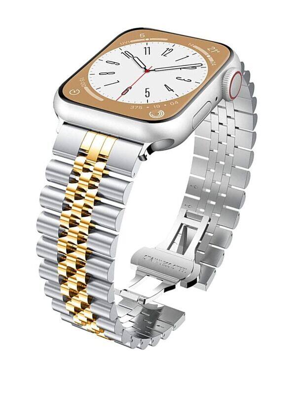 Hyx Bluetooth Call Stainless Steel Men Sports Fitness Tracker IP67 Waterproof Smartwatch For IOS Android - Silver/Gold
Hyx Bluetooth Call Stainless Steel Men Sports Fitness Tracker IP67 Waterproof Smartwatch For IOS Android - Silver/Gold