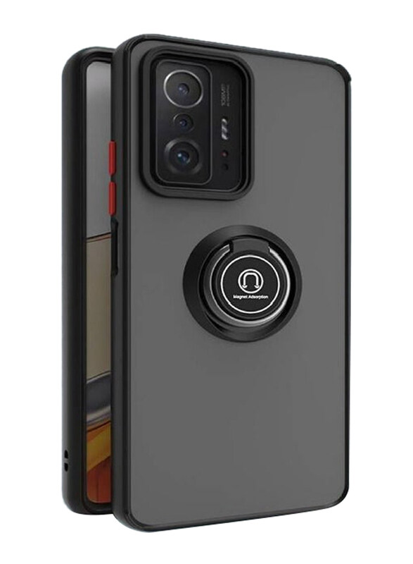 Generic Mi 11T Pro Silicone Bumper Camera Protection Thin Translucent Shockproof Matte Back Mobile Phone Cover Case with 360 rotational Car Mount Magnetic Rin
Generic Mi 11T Pro Silicone Bumper Camera Protection Thin Translucent Shockproof Matte Back Mobile Phone Cover Case with 360 rotational Car Mount Magnetic Rin