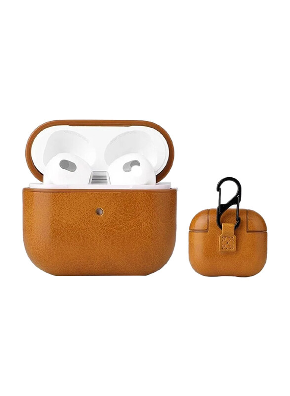 Gennext Apple AirPods 3 Leather Smooth Texture Protective Case Cover with Buckle, Brown
Gennext Apple AirPods 3 Leather Smooth Texture Protective Case Cover with Buckle, Brown