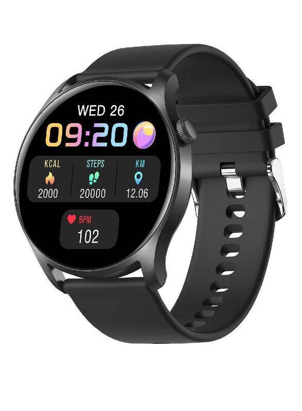 Hyx Fitness Tracker With Heart Rate Monitor, Blood Pressure, Blood Oxygen Tracking, Touch Screen Smartwatch For Women Men Black
Hyx Fitness Tracker With Heart Rate Monitor, Blood Pressure, Blood Oxygen Tracking, Touch Screen Smartwatch For Women Men Black
