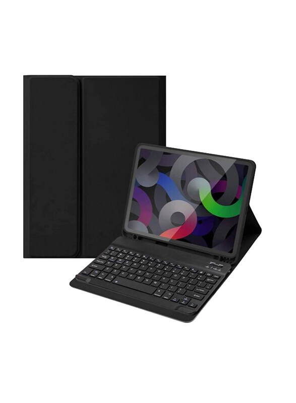 Ntech Ultra Slim Detachable Wireless Bluetooth Tablet English Keyboard with Pencil Holder & Leather Cover for iPad Air 4th 10.9'' 2020/iPad Pro 11'' 2
Ntech Ultra Slim Detachable Wireless Bluetooth Tablet English Keyboard with Pencil Holder & Leather Cover for iPad Air 4th 10.9'' 2020/iPad Pro 11'' 2