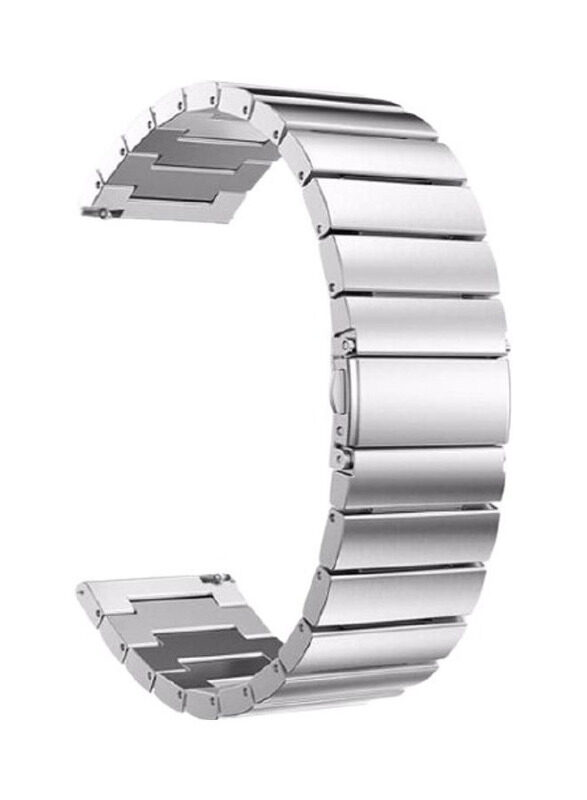 Generic Stainless Steel Smartwatch Replacement Strap for Huawei Gt2/Samsung Gear S3, Silver
Generic Stainless Steel Smartwatch Replacement Strap for Huawei Gt2/Samsung Gear S3, Silver