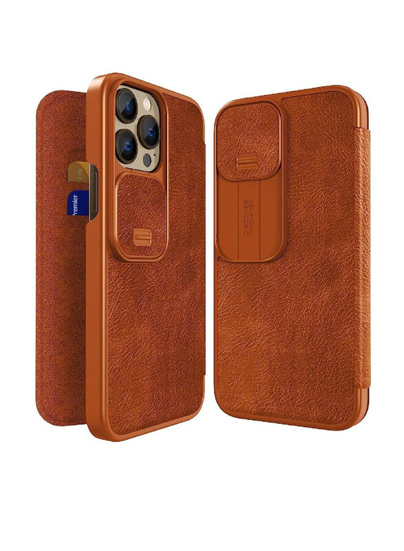 Nillkin Apple iPhone 13 Pro Max 6.7 Inch Protective Qin Leather Mobile Phone Flip Case Cover, Brown
Nillkin Apple iPhone 13 Pro Max 6.7 Inch Protective Qin Leather Mobile Phone Flip Case Cover, Brown