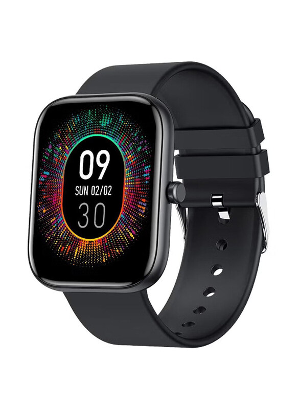 KKmoon 1.69 Inch Full Touch Screen 60 Sports Modes IP68 Waterproof Smartwatch with Bluetooth Calling, Blood Pressure, Heart Rate, Sleep Monitor, Black
KKmoon 1.69 Inch Full Touch Screen 60 Sports Modes IP68 Waterproof Smartwatch with Bluetooth Calling, Blood Pressure, Heart Rate, Sleep Monitor, Black