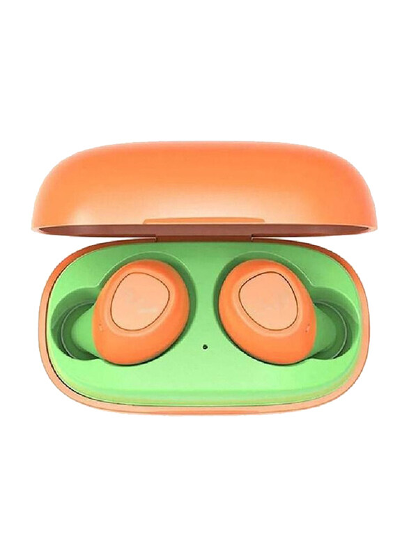 Buds Portable Wireless & Bluetooth In-Ear Mini Sports Earbuds with Mic, Orange/Green
Buds Portable Wireless & Bluetooth In-Ear Mini Sports Earbuds with Mic, Orange/Green