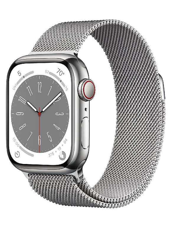 Hyx Bluetooth Call Stainless Steel Milanese Loop Sports Fitness Tracker Water Resistant Smartwatch For IOS Android - Silver
Hyx Bluetooth Call Stainless Steel Milanese Loop Sports Fitness Tracker Water Resistant Smartwatch For IOS Android - Silver