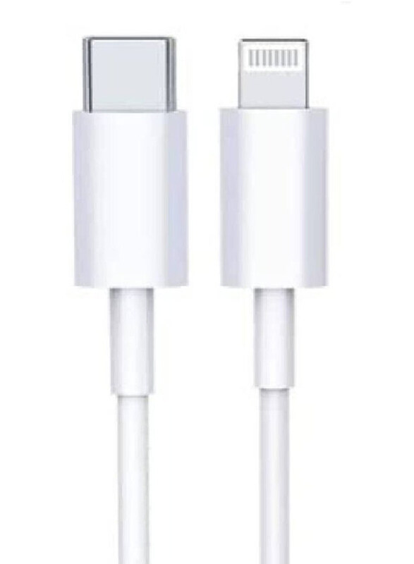 Generic Syncing Power Delivery Lightning Cable, Fast Charging USB Type-C to Lightning for Apple Devices, White
Generic Syncing Power Delivery Lightning Cable, Fast Charging USB Type-C to Lightning for Apple Devices, White