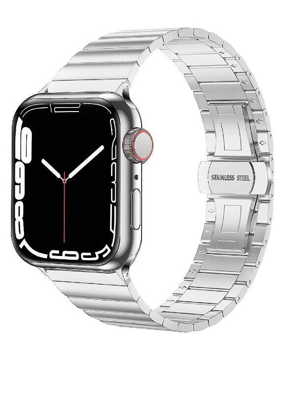 Hyx Bluetooth Call Stainless Steel Men Sports Fitness Tracker IP67 Waterproof Smartwatch For IOS Android - Silver/Silver
Hyx Bluetooth Call Stainless Steel Men Sports Fitness Tracker IP67 Waterproof Smartwatch For IOS Android - Silver/Silver