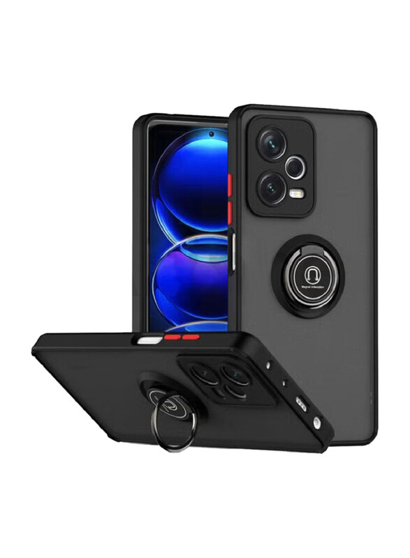 Olliwon Xiaomi Redmi Note 12 Pro 5G Protective Shockproof Metal Ring Holder Grip Kickstand Mobile Phone Case Cover with Car Magnetic Mount Matte Back,
Olliwon Xiaomi Redmi Note 12 Pro 5G Protective Shockproof Metal Ring Holder Grip Kickstand Mobile Phone Case Cover with Car Magnetic Mount Matte Back,