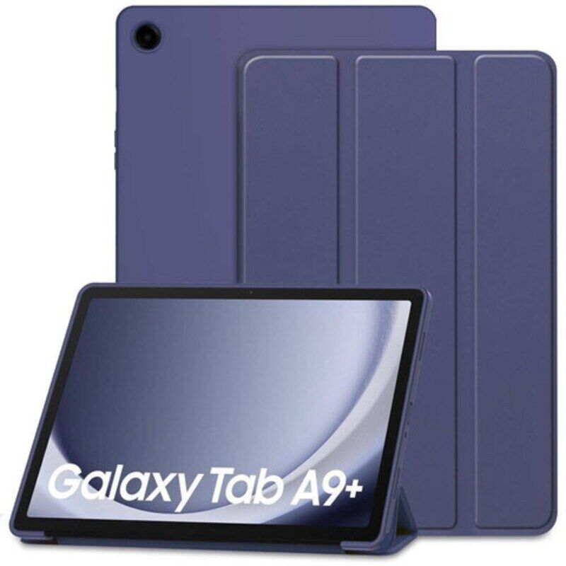 Generic Samsung Galaxy Tab A9+ / A9 Plus 11 Inch 2023 Soft TPU Tri-Fold Stand Protective Tablet Case Cover, Auto Wake/Sleep, Blue
Generic Samsung Galaxy Tab A9+ / A9 Plus 11 Inch 2023 Soft TPU Tri-Fold Stand Protective Tablet Case Cover, Auto Wake/Sleep, Blue