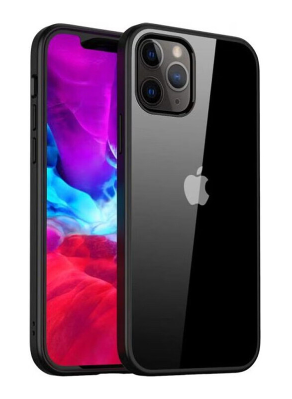 Generic Apple iPhone 12/12 Pro Shockproof Protective Tpu Acrylic Mobile Phone Back Case Cover, Clear/Black
Generic Apple iPhone 12/12 Pro Shockproof Protective Tpu Acrylic Mobile Phone Back Case Cover, Clear/Black