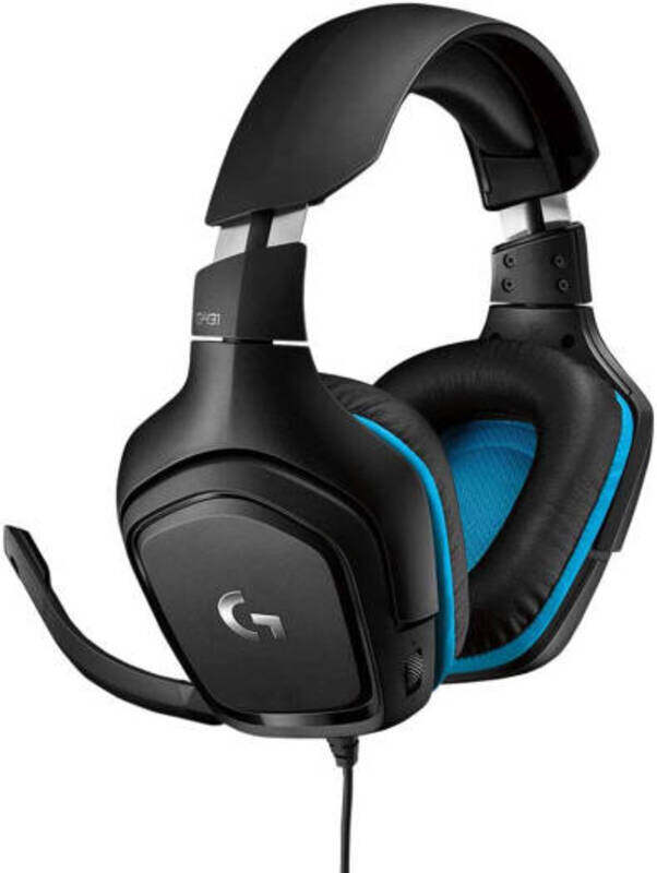Logitech G431 Gaming Headset, 7.1 Surround Sound Wired Gaming Headset
Logitech G431 Gaming Headset, 7.1 Surround Sound Wired Gaming Headset