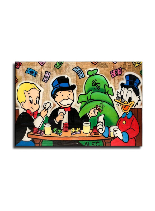 CJQ Alec Monopolis Money time Graphic Art Poster with Fabric & Modern Family Bedroom Decor Mural, Multicolour
CJQ Alec Monopolis Money time Graphic Art Poster with Fabric & Modern Family Bedroom Decor Mural, Multicolour