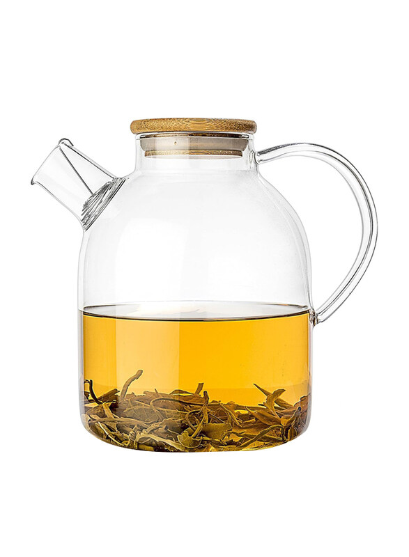 Generic 1800ml Borosilicate Brilliance Glass Teapot with Stainless Steel Filter, Transparent
Generic 1800ml Borosilicate Brilliance Glass Teapot with Stainless Steel Filter, Transparent