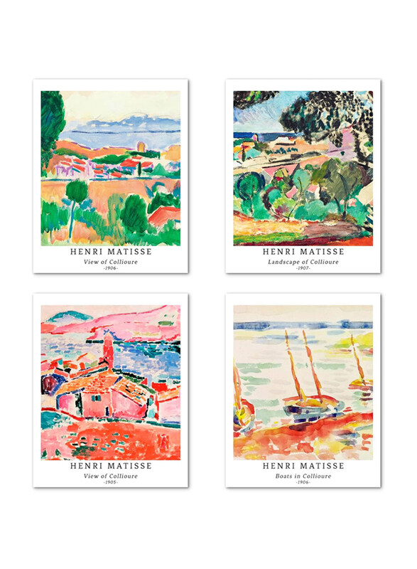 Berkin Arts Wall Art Unframed Prints Giclee Art Paper Set, 4 Pieces, Multicolour
Berkin Arts Wall Art Unframed Prints Giclee Art Paper Set, 4 Pieces, Multicolour