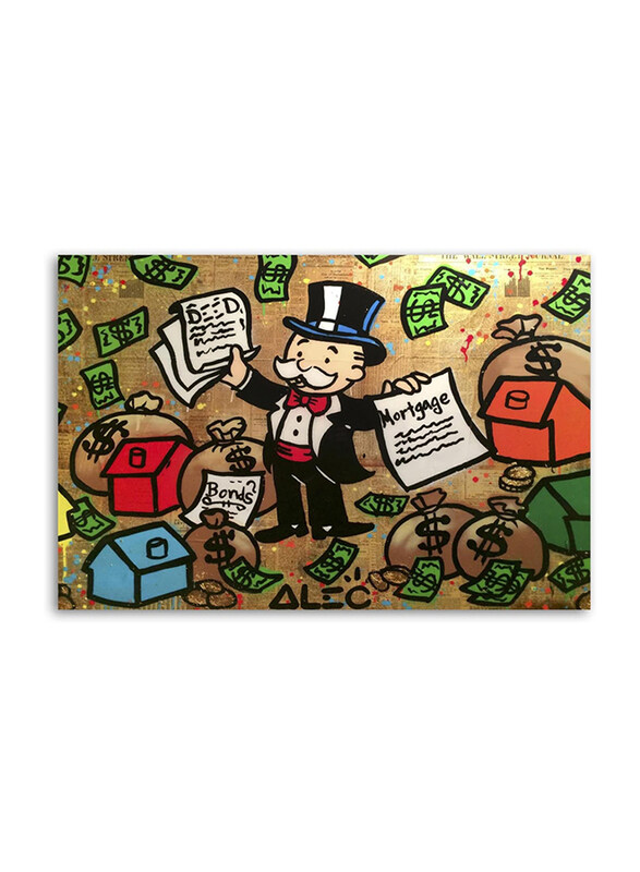 EWM Alec Monopolys Deeds Bond Mortgage Poster Decorative Painting for Living Room, 30 x 45cm, Multicolour
EWM Alec Monopolys Deeds Bond Mortgage Poster Decorative Painting for Living Room, 30 x 45cm, Multicolour