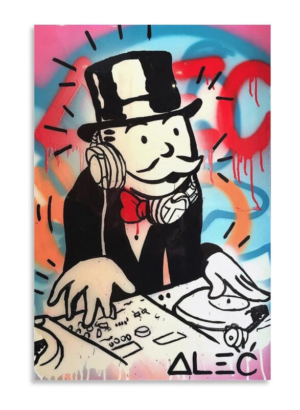 Flai Alec Graffiti Wear Headphones Funny Cartoon & Money Canvas Wall Art Poster Prints Artwork, 20 x 30cm, Multicolour
Flai Alec Graffiti Wear Headphones Funny Cartoon & Money Canvas Wall Art Poster Prints Artwork, 20 x 30cm, Multicolour