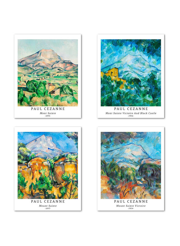 Berkin Arts Unframed Prints Giclee Elegant Mountain Forest Hills Tropical Natural Colourful Paul Cezanne Posters Set, 4 Pieces, 11 x 14-inch, Multicol
Berkin Arts Unframed Prints Giclee Elegant Mountain Forest Hills Tropical Natural Colourful Paul Cezanne Posters Set, 4 Pieces, 11 x 14-inch, Multicol
