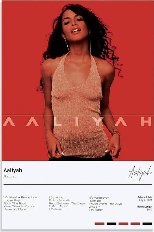 Kgarb Aaliyah Music Album Canvas Wall Art Poster, 16 x 24 inch, Multicolour
Kgarb Aaliyah Music Album Canvas Wall Art Poster, 16 x 24 inch, Multicolour