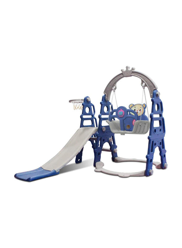 Dxmiee 4-in-1 Children's Swing Slide Basketball Hoop Combination Climb Stairs Playset
Dxmiee 4-in-1 Children's Swing Slide Basketball Hoop Combination Climb Stairs Playset