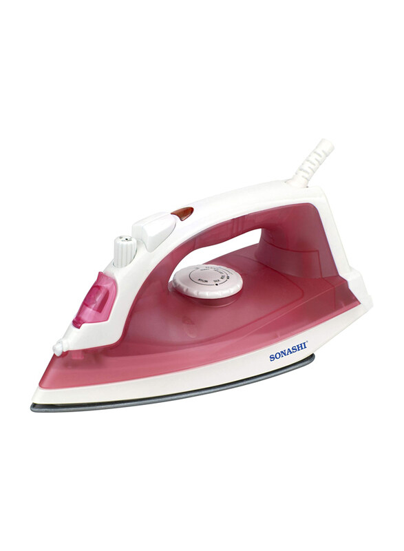 Sonashi Steam Iron with Non-Stick Coated Soleplate, Steam, Burst Steam, Spray, Dry Iron Modes, 1600W, SI-5077T, Red
Sonashi Steam Iron with Non-Stick Coated Soleplate, Steam, Burst Steam, Spray, Dry Iron Modes, 1600W, SI-5077T, Red