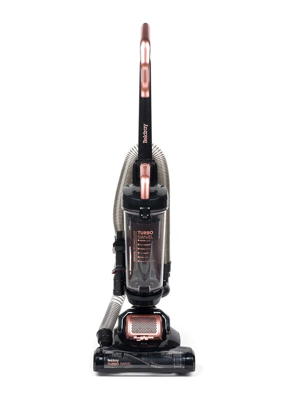Beldray Turbo Swivel Upright Vacuum Cleaner, 2.5L, BEL0648NRGAMZ, Black/Rose Gold
Beldray Turbo Swivel Upright Vacuum Cleaner, 2.5L, BEL0648NRGAMZ, Black/Rose Gold