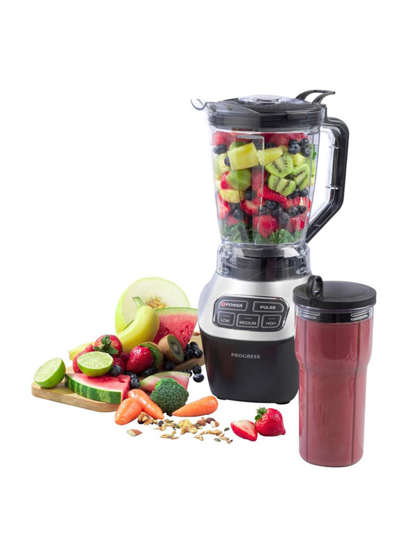 Generic 2 Cups Progress Durable Quality Digital Blender Pro, 1500W, Black/Silver
Generic 2 Cups Progress Durable Quality Digital Blender Pro, 1500W, Black/Silver