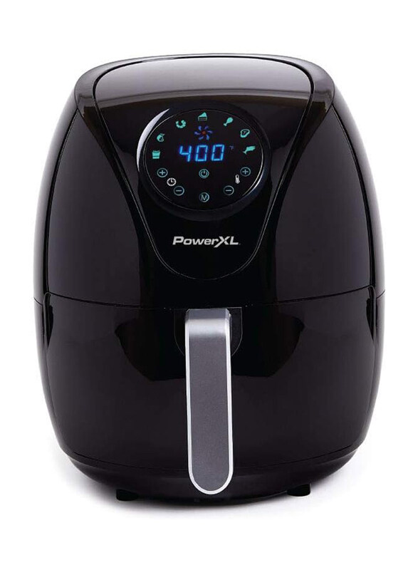 PowerXL 7 Quart Maxx Classic Extra Hot Air Fry with High Gloss Finish, 1700W, Black
PowerXL 7 Quart Maxx Classic Extra Hot Air Fry with High Gloss Finish, 1700W, Black