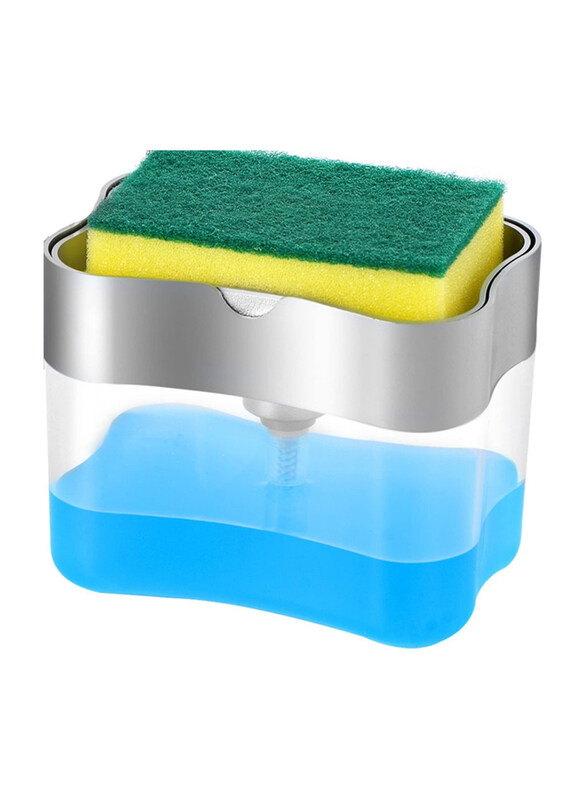 Generic ECVV Soap Pump Dispenser & Sponge Holder for Kitchen Sink, Counter Top Liquid Dish Washing Dispenser, Assorted
Generic ECVV Soap Pump Dispenser & Sponge Holder for Kitchen Sink, Counter Top Liquid Dish Washing Dispenser, Assorted