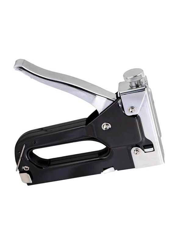 Peromet 4-14 mm Medium Duty Power Adjustment Staple Gun with Set of Staples, PT5280, Silver/Black
Peromet 4-14 mm Medium Duty Power Adjustment Staple Gun with Set of Staples, PT5280, Silver/Black